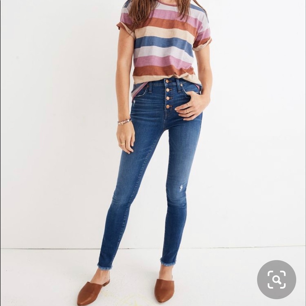 Madewell 10” high rise skinny jean
